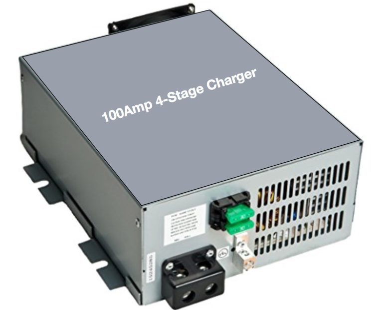 Battery Charger, 100A, 12V, 4stage, Stackable or Parallel capable