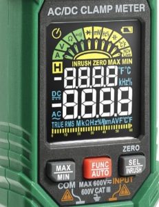Automatic handheld clamp meter for solar