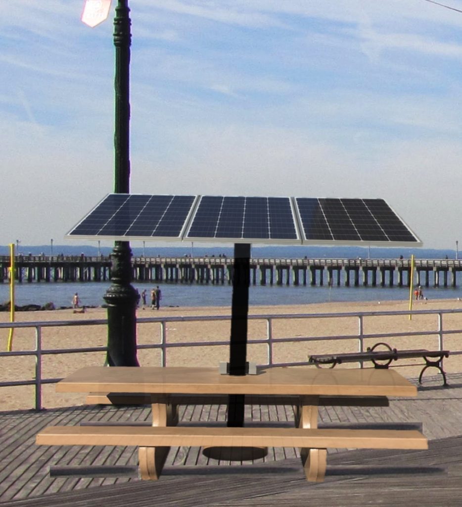 Yosemite Solar Powered Picnic Table SunnyCal Solar Inc.