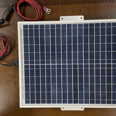 Solar Battery Charger Kit for Generator Starer Battery