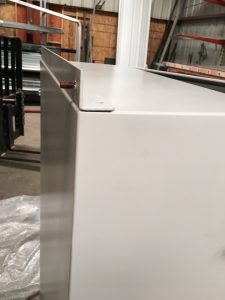 Lithium batter cabinet attachment