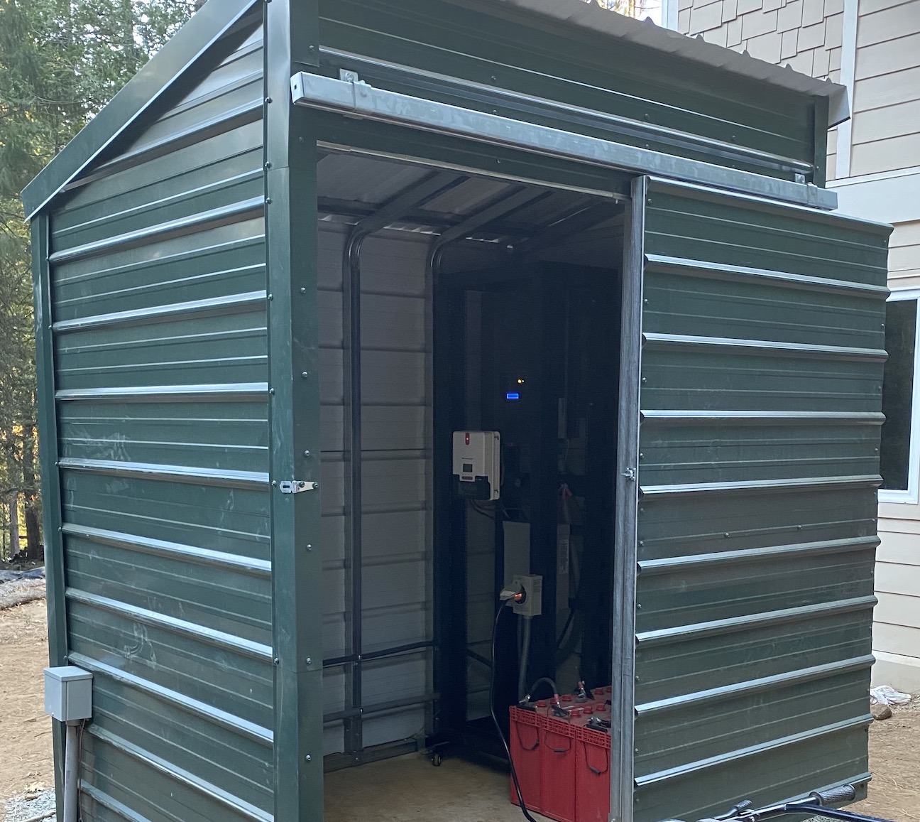 Sheds For Solar Equipment SunnyCal Solar Inc 