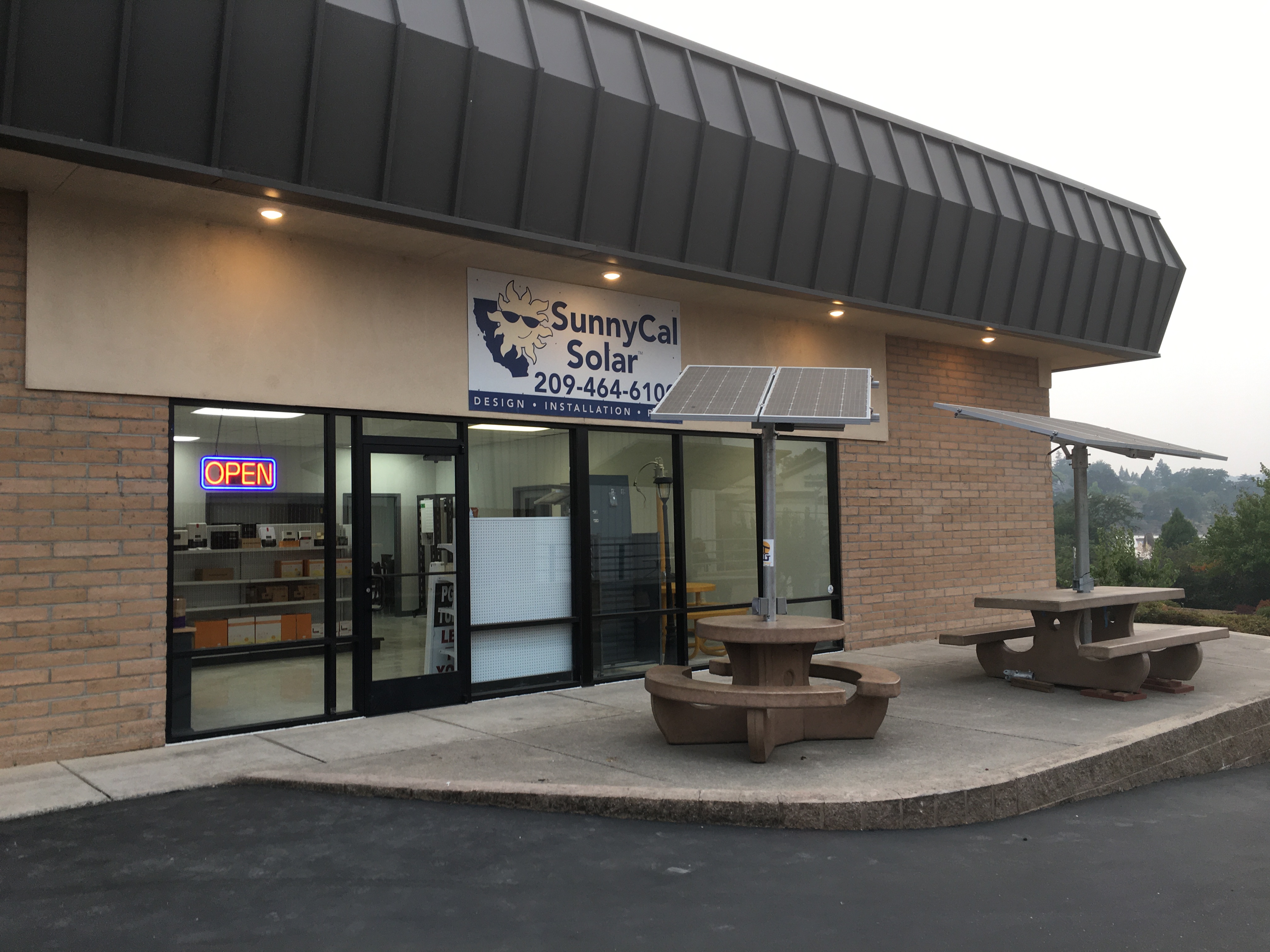 SunnyCal Solar local business location and Northern California solar presence