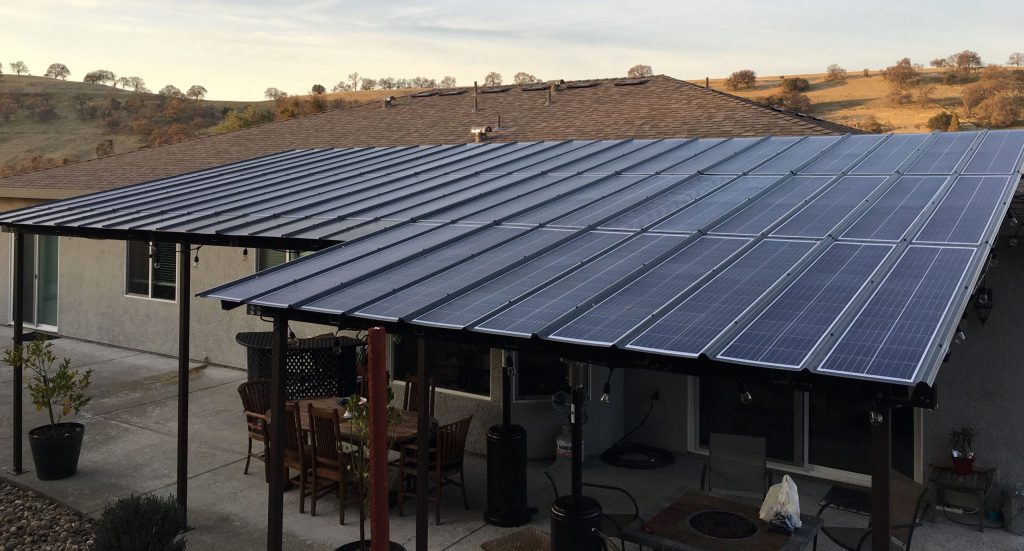 Solar Patio Cover - SunnyCal Solar Inc.