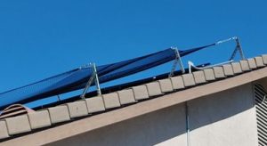Solar panel net