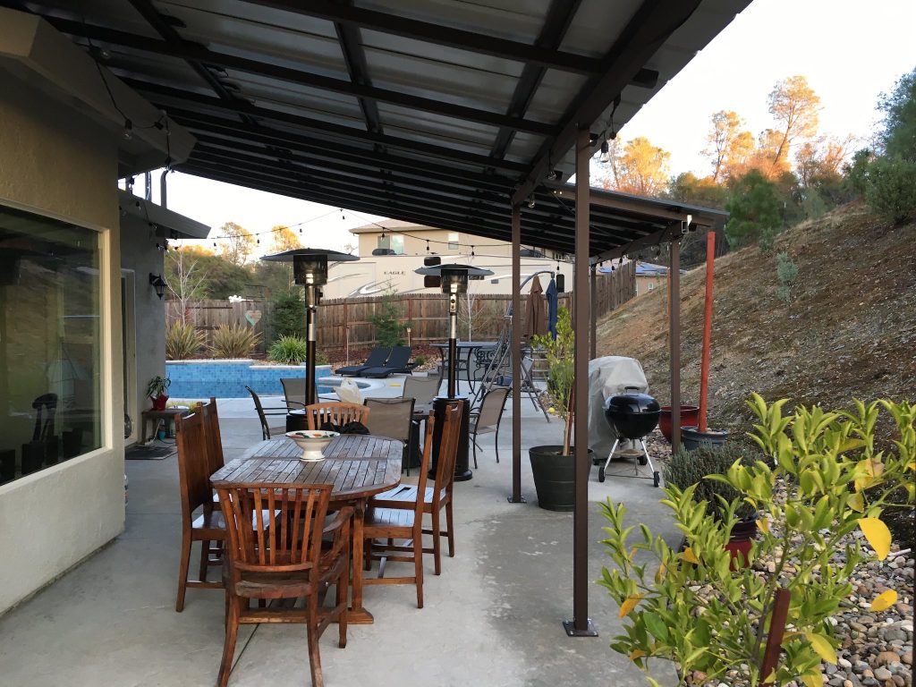 Patio Cover with Solar Roof