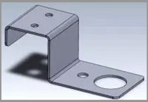 Hold down clamp for 2.5in square tube
