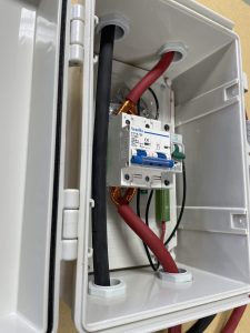 200A DC Disconnect Breaker Box with Precharge Switch