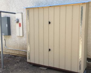 Solar Equipment Shed