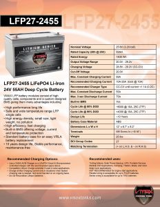 24v LiFePo battery