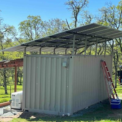 20ft container solar support
