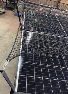 Example of Solar GolfNet Installation