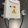 400A Combiner with remote disconnect switch and capacitor pre-charge button