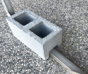 Ballast block for Solar-to-go