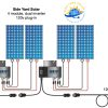 120v Plug in solar with 4 modules