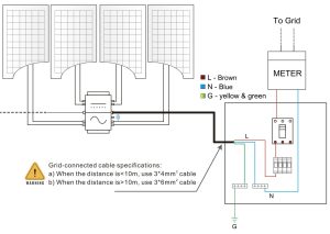 Wiring diagram for 4 input 200W Power Shaver Inverter