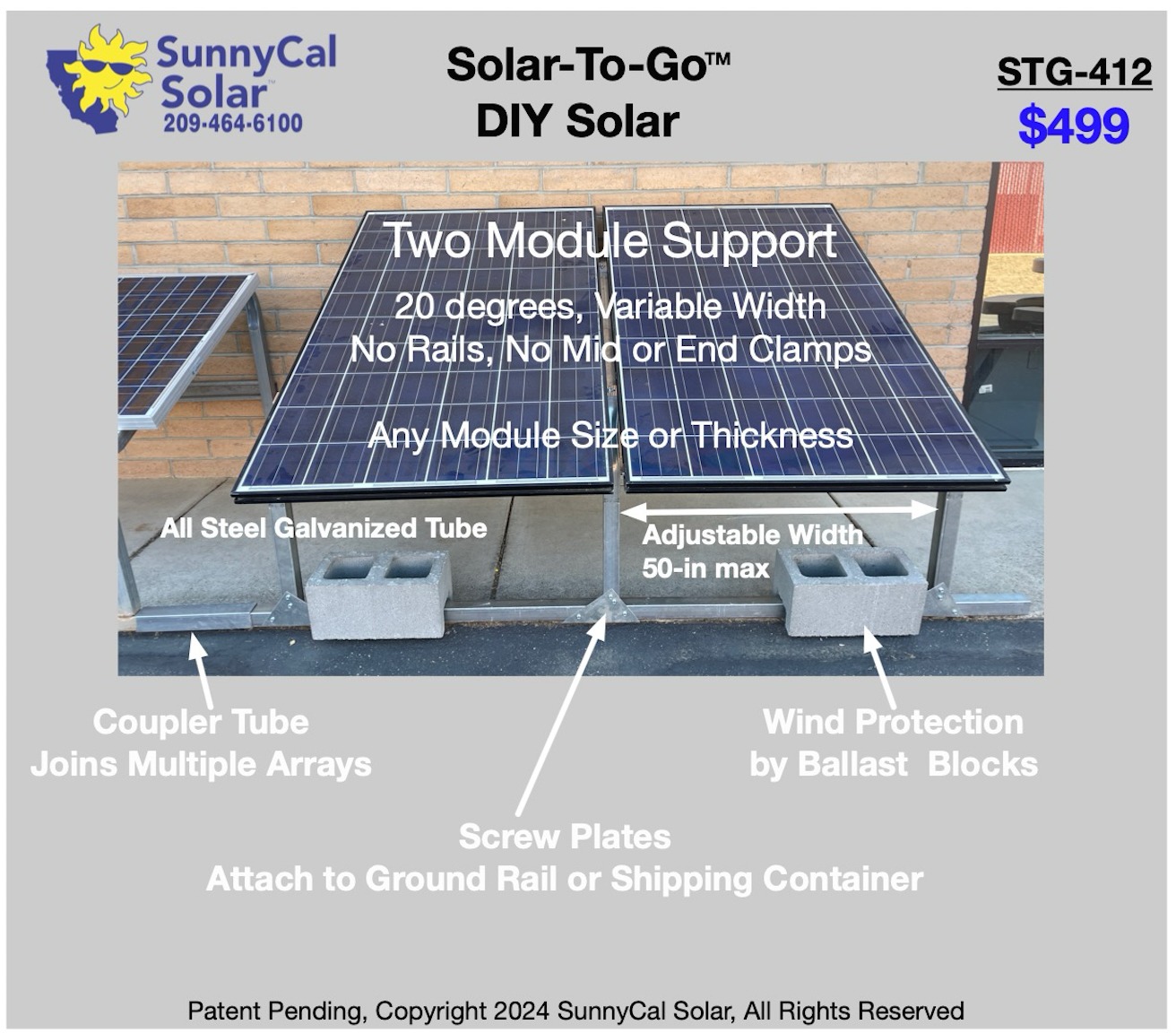 Solar-To-Go Infographic of Features