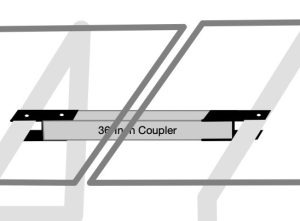 Zoomed Solar-to-Go Support Frame Coupler