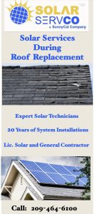 Solar Removal for Reroof
