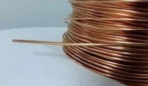 Bare 6awg wire used to ground electrical structures without protective conduit